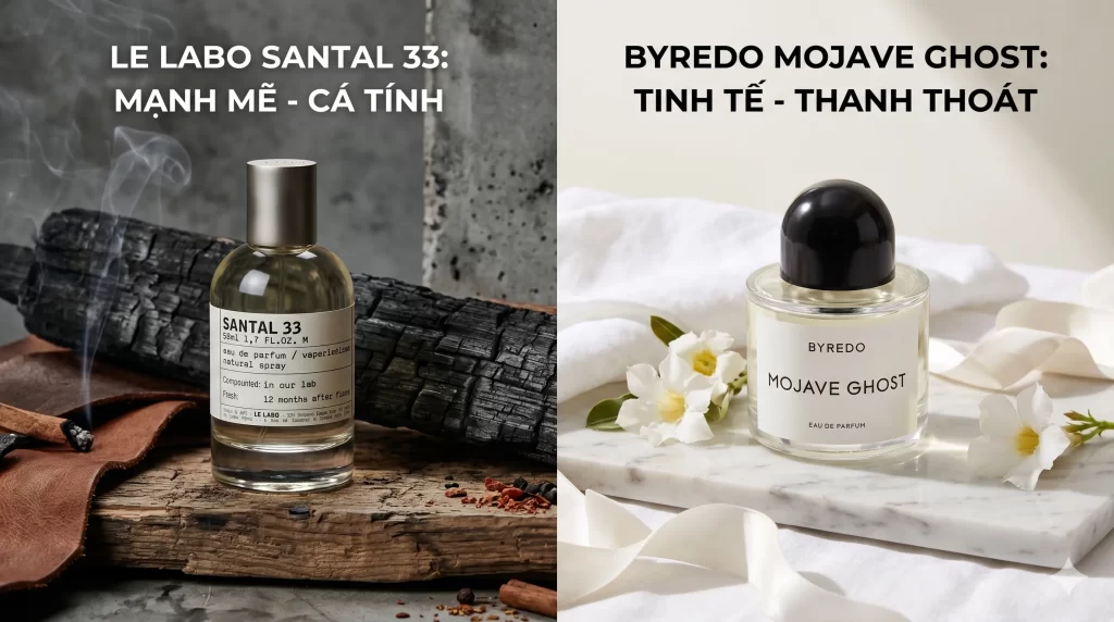 So sánh phong cách: mạnh mẽ – cá tính vs tinh tế – thanh thoát