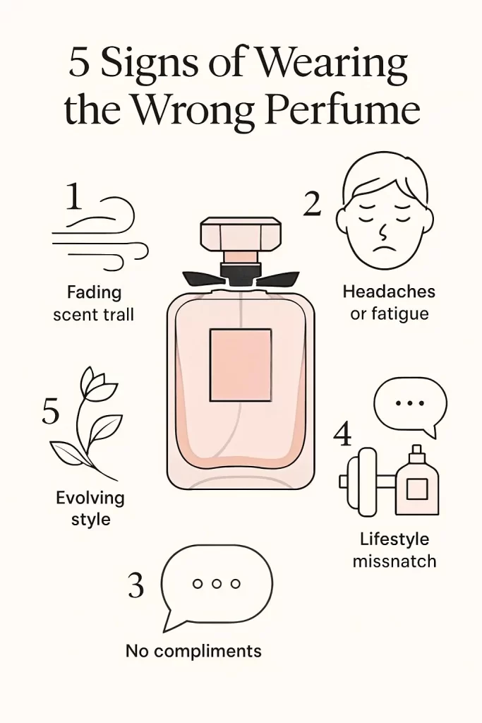 Những sai lầm phổ biến có thể khiến bạn chọn nhầm mùi hương.